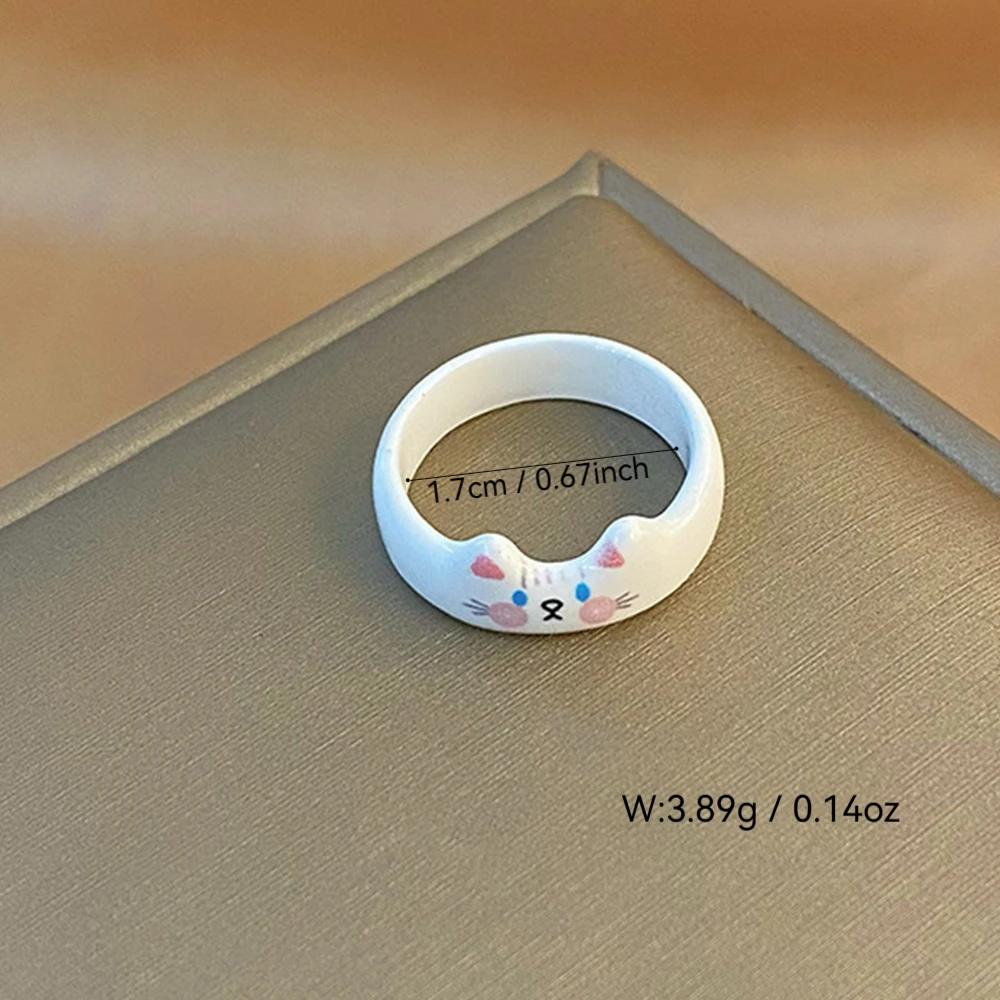 Kitty Cat Ring (5 Colours)