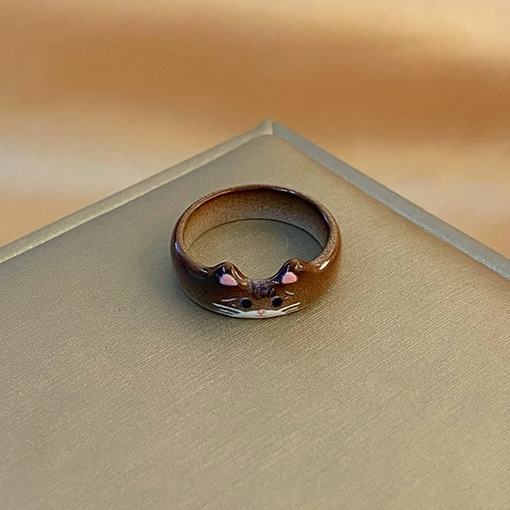 Kitty Cat Ring (5 Colours)