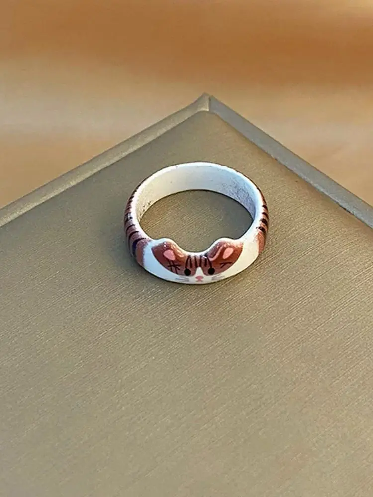 Kitty Cat Ring (5 Colours)