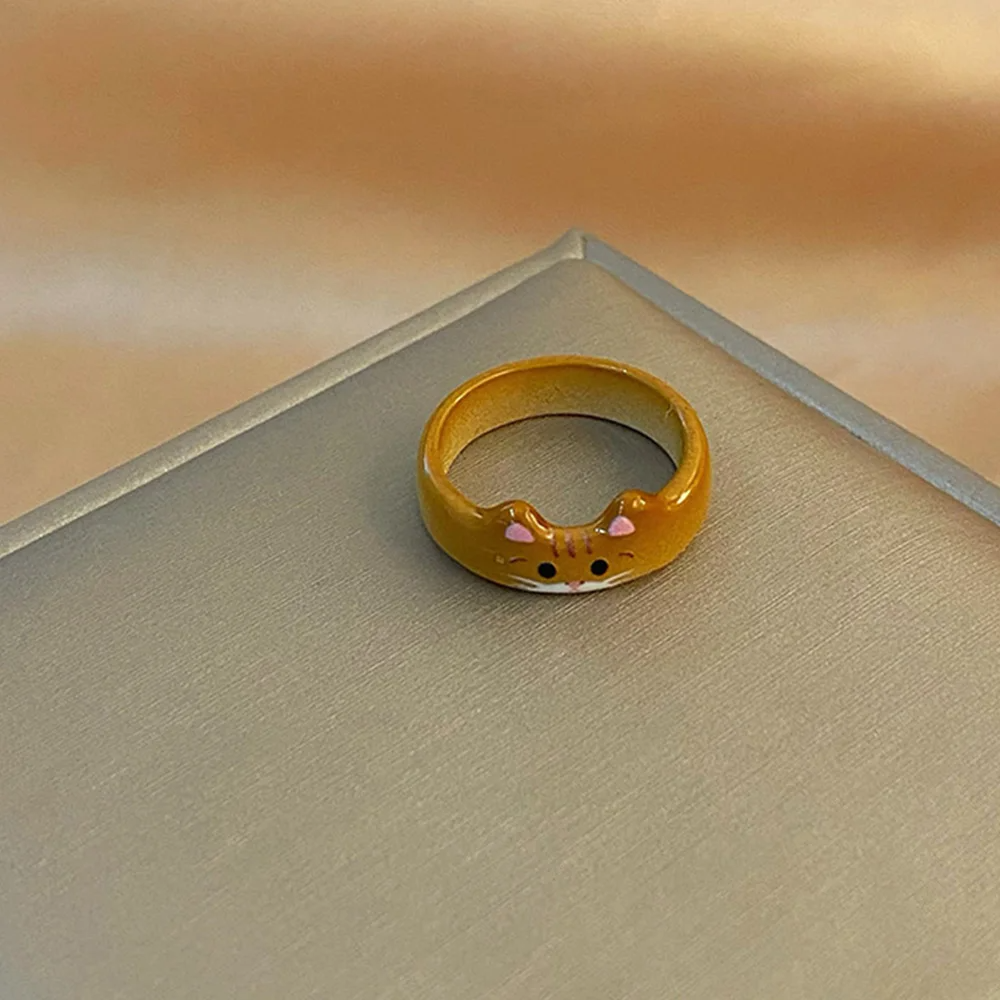 Kitty Cat Ring (5 Colours)