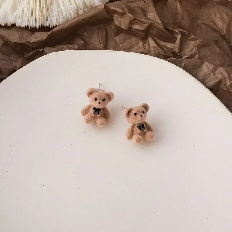 Flocked Animal Earrings