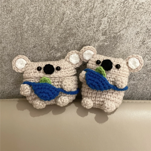 Crochet Koala AirPods Case Cover