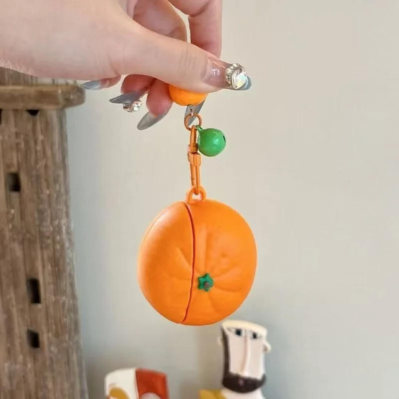 Orange Fruit AirPods Charger Case Cover