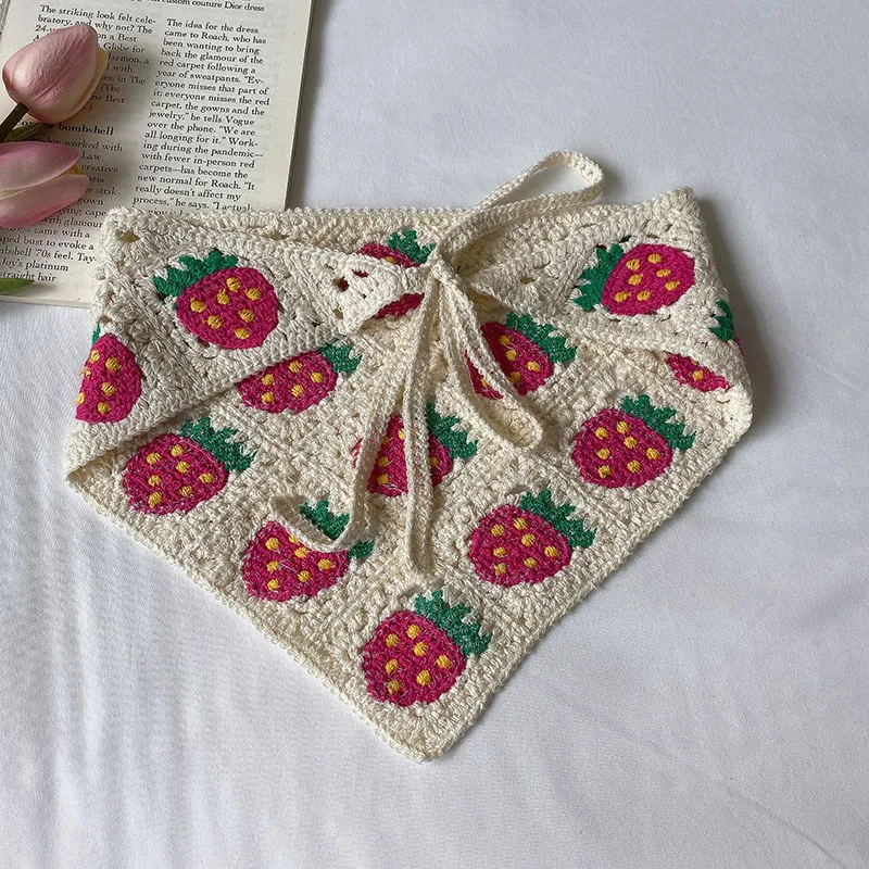 Crochet Triangle Scarf (6 Designs)