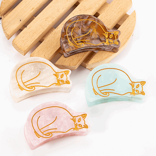 Acrylic Cat Claw Clip (5 Colours)