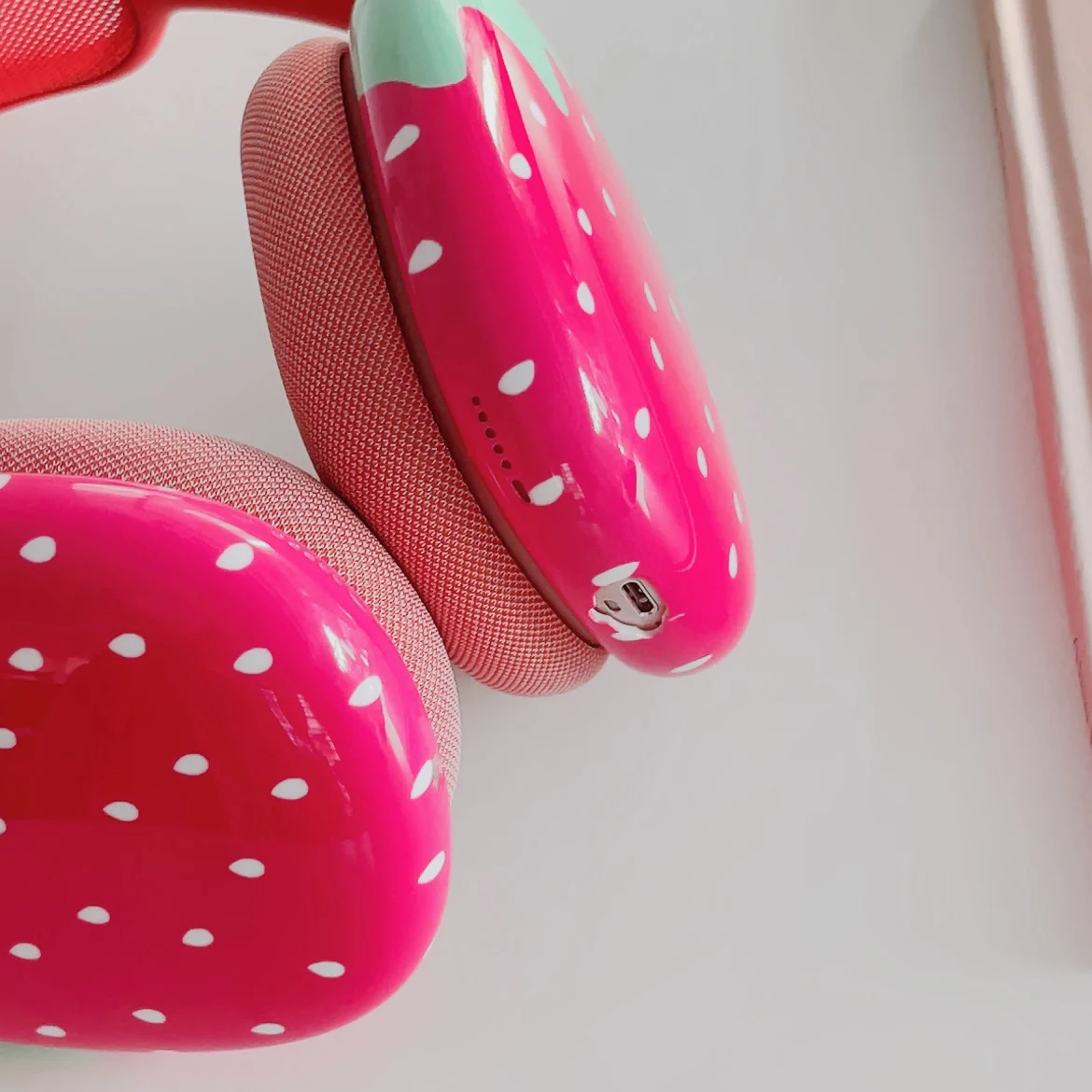 Strawberry Headphone Covers