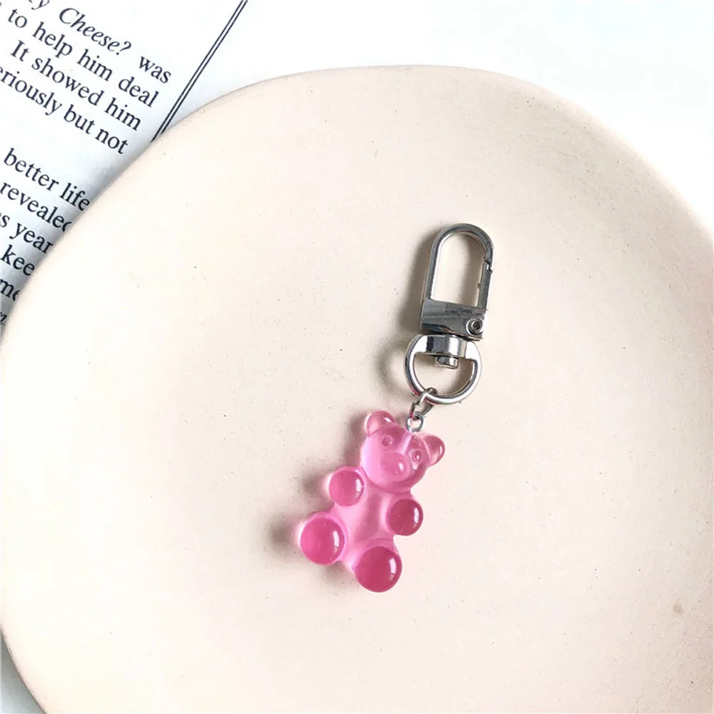 Gummy Bear Bag Charm Clip - Ice Cream Cake