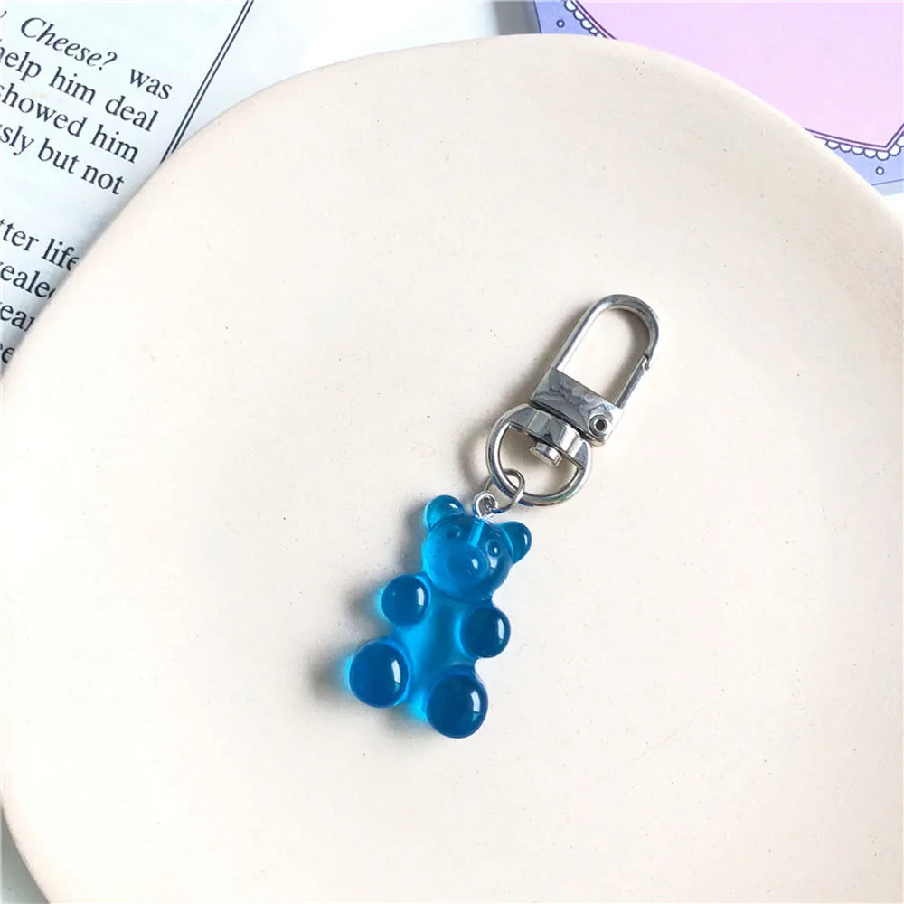 Gummy Bear Bag Charm Clip - Ice Cream Cake