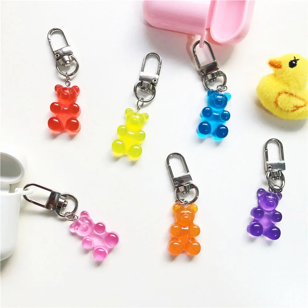 Gummy Bear Bag Charm Clip - Ice Cream Cake