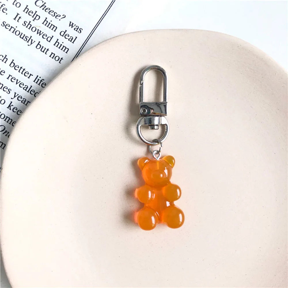 Gummy Bear Bag Charm Clip - Ice Cream Cake