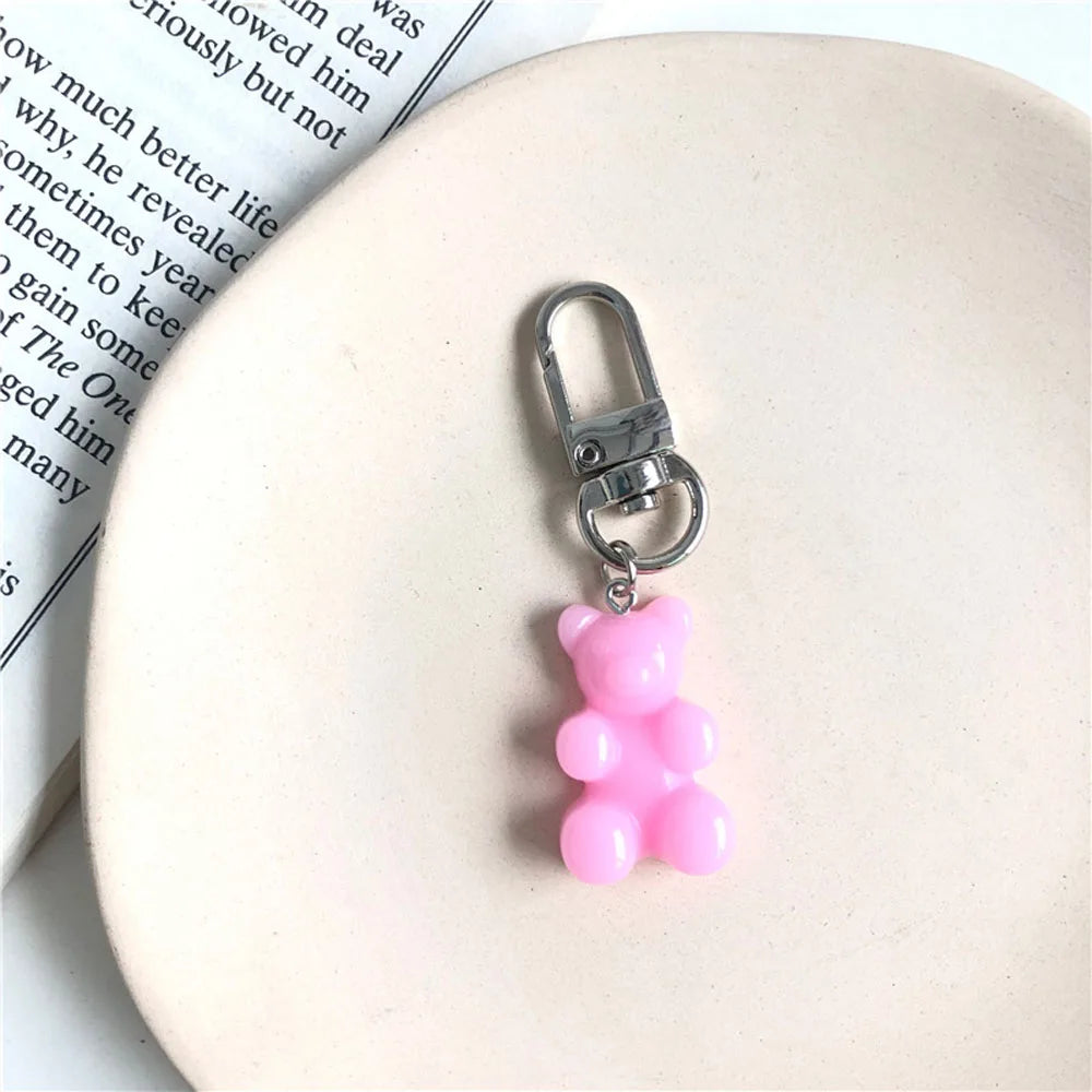 Gummy Bear Bag Charm Clip - Ice Cream Cake