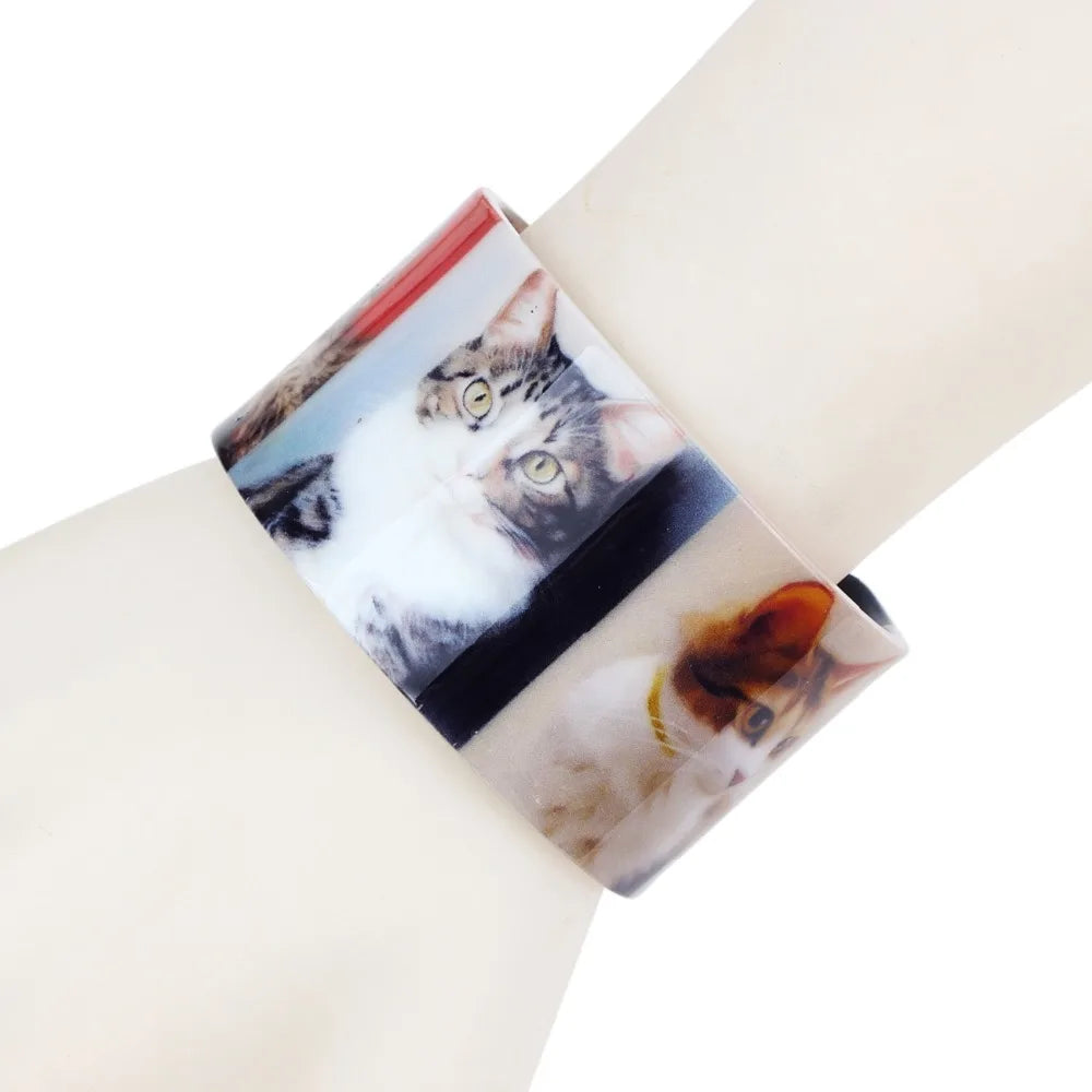 y2K Cat Pic Bangle