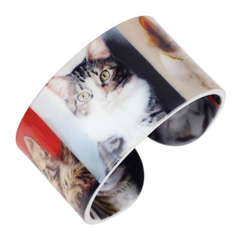 y2K Cat Pic Bangle