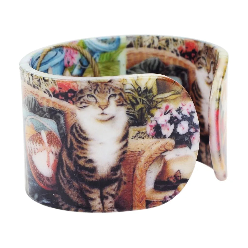 Kitschy Kittens Picture Bangle