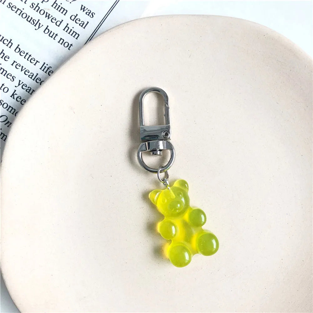 Gummy Bear Bag Charm Clip - Ice Cream Cake