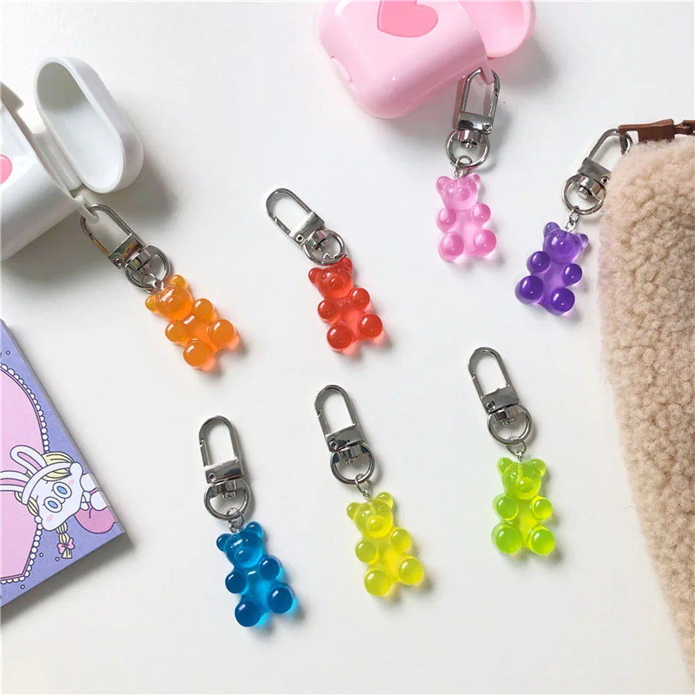 Gummy Bear Bag Charm Clip - Ice Cream Cake