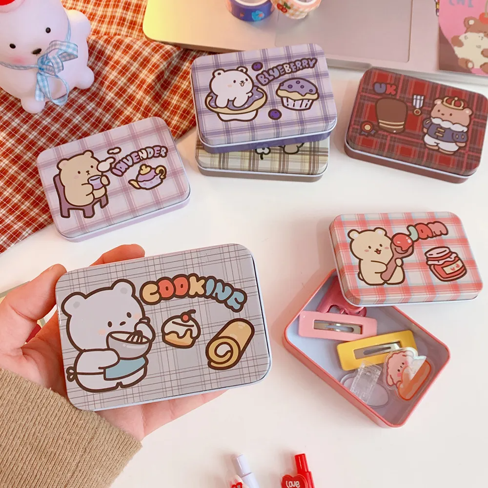 Picnic Bear Mini Storage Tins (6 Designs)