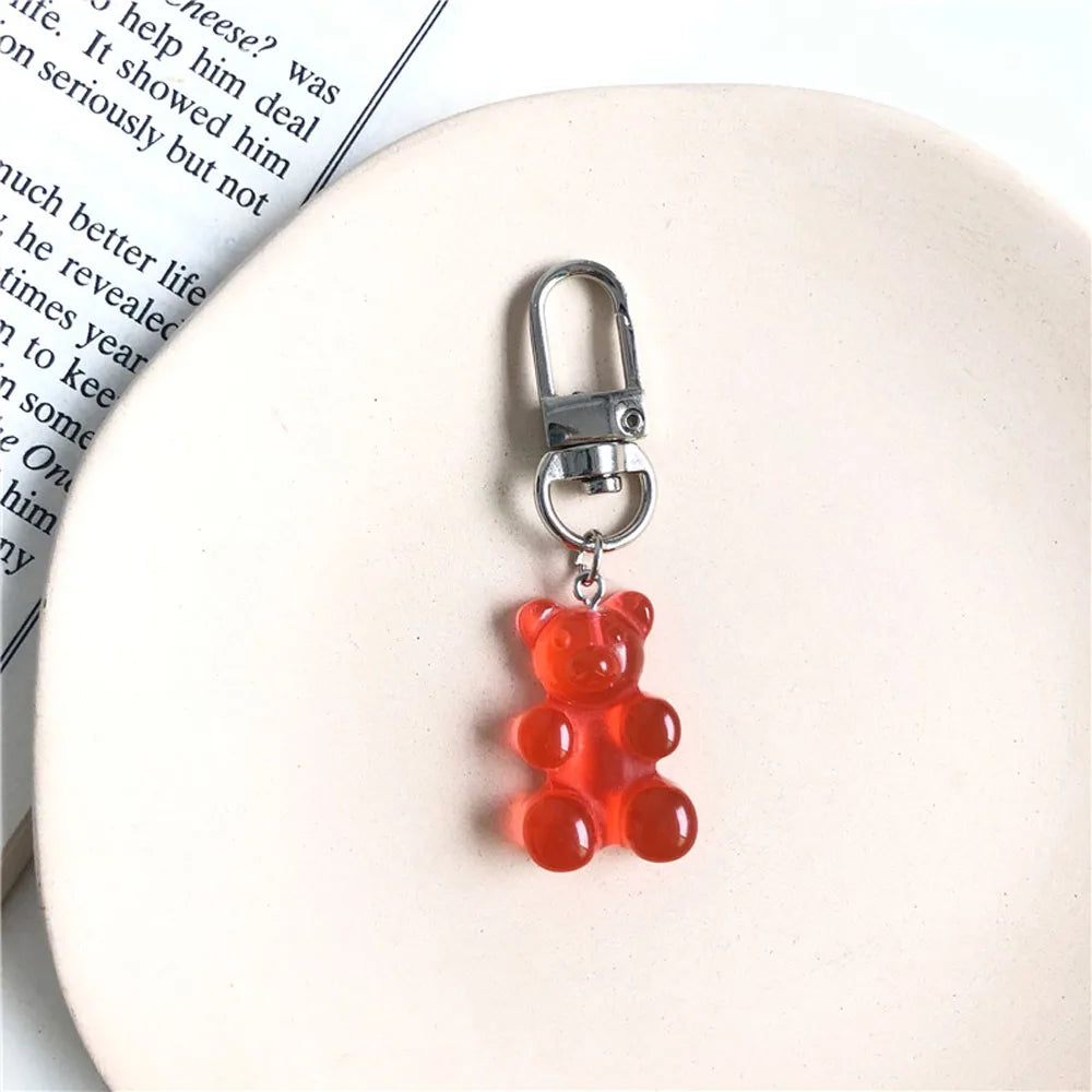 Gummy Bear Bag Charm Clip - Ice Cream Cake