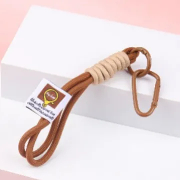 Pop Colour Phone Safety Strap with Carabiner Clip