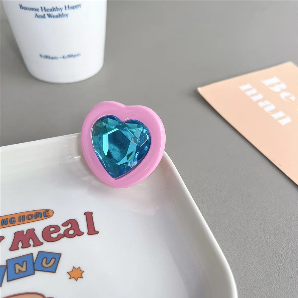Magical Girl Crystal Heart Phone Grip (6 Colours)