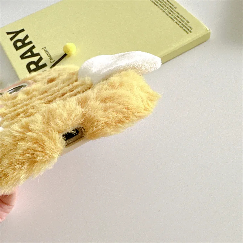 Plush Honeybee iPhone Case - Ice Cream Cake