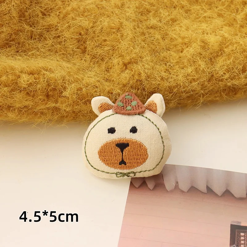 Whimsical Linen Animal Brooch (13 Designs)