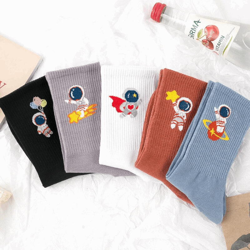 Astronaut Ankle Socks (5 Designs)