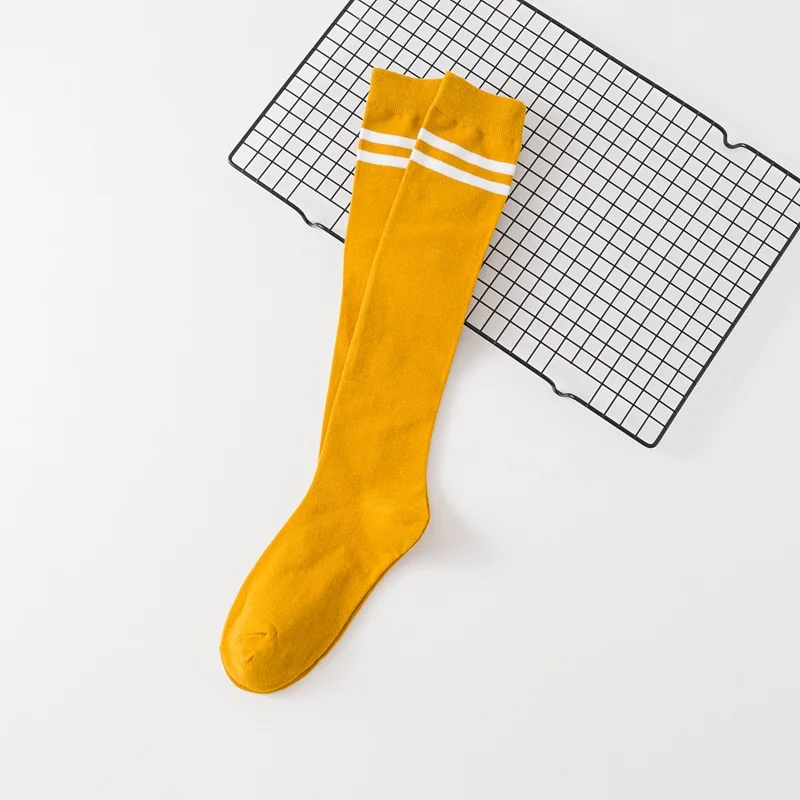 High Vintage Style Stripe Socks (9 Colours)