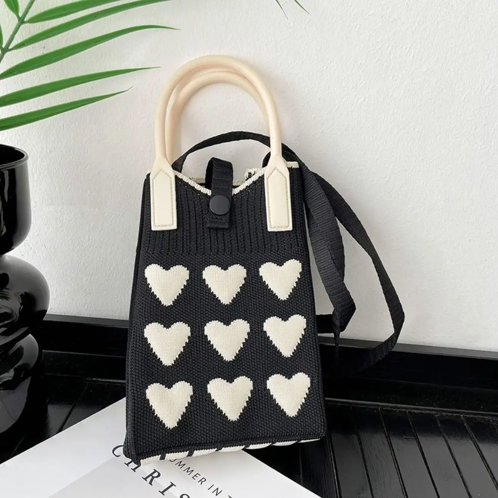 Heart Club Knitted Mini Bags (9 Colours)