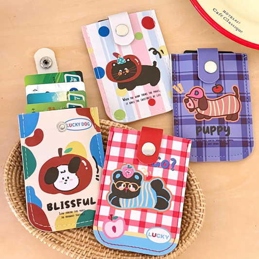 Cute Character Card Case