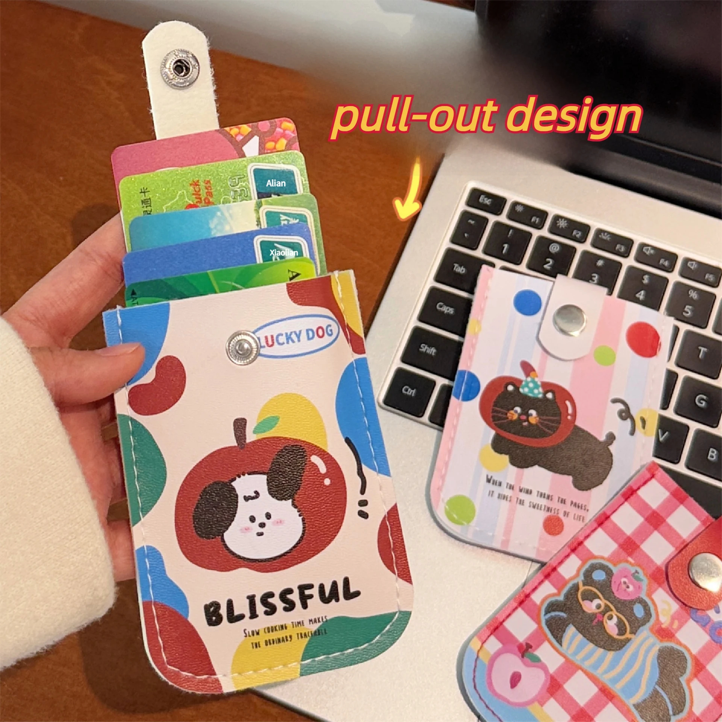 Cute Character Card Case