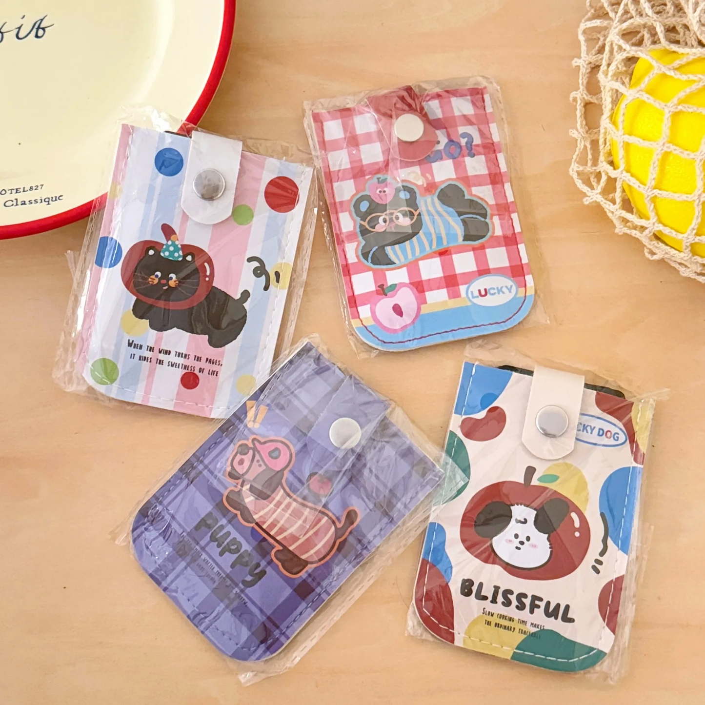 Cute Character Card Case