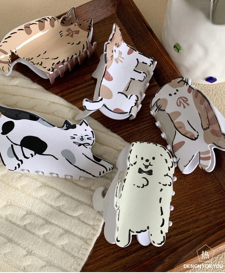 Acrylic Cat Claw Clip (5 Designs)
