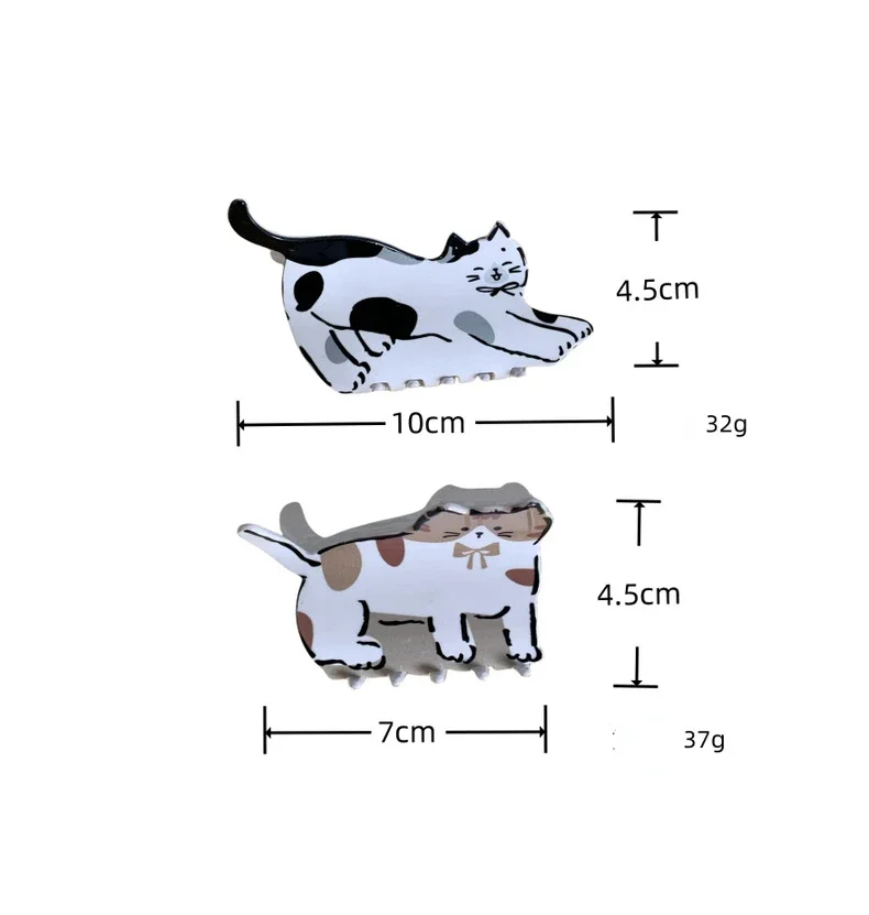 Acrylic Cat Claw Clip (5 Designs)
