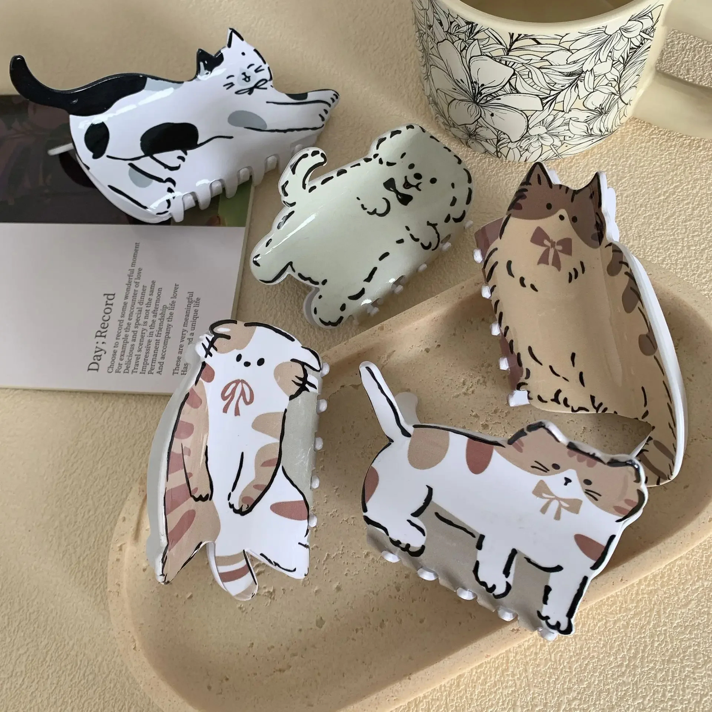 Acrylic Cat Claw Clip (5 Designs)
