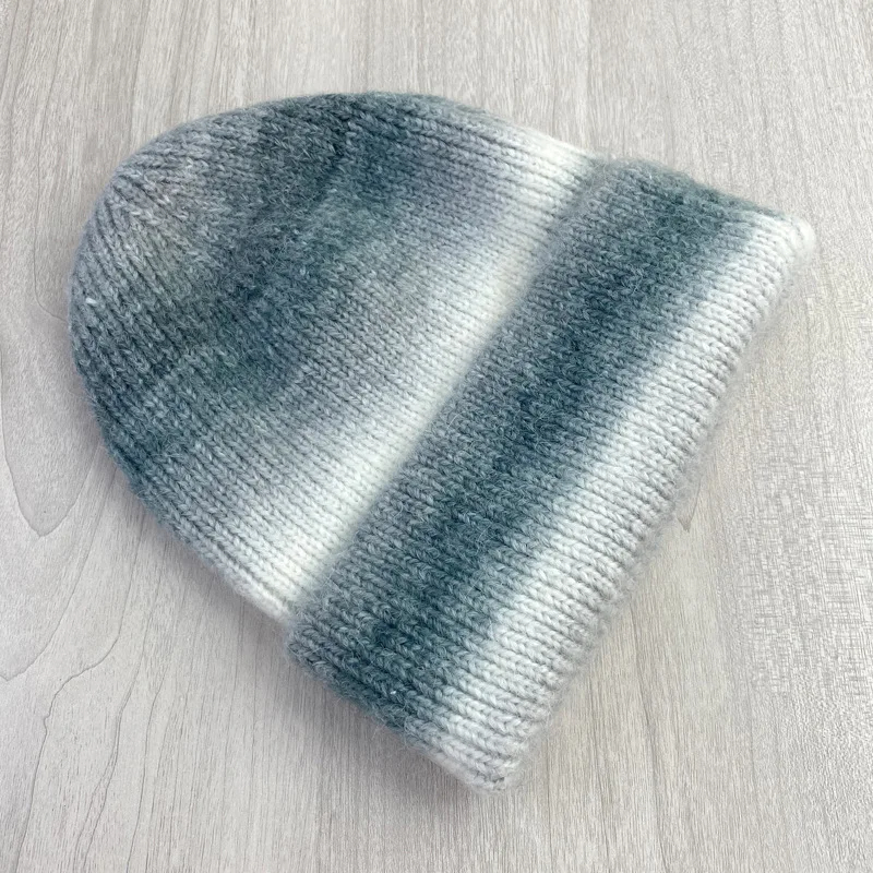 Gradient Striped Beanie Hat (7 Colours)