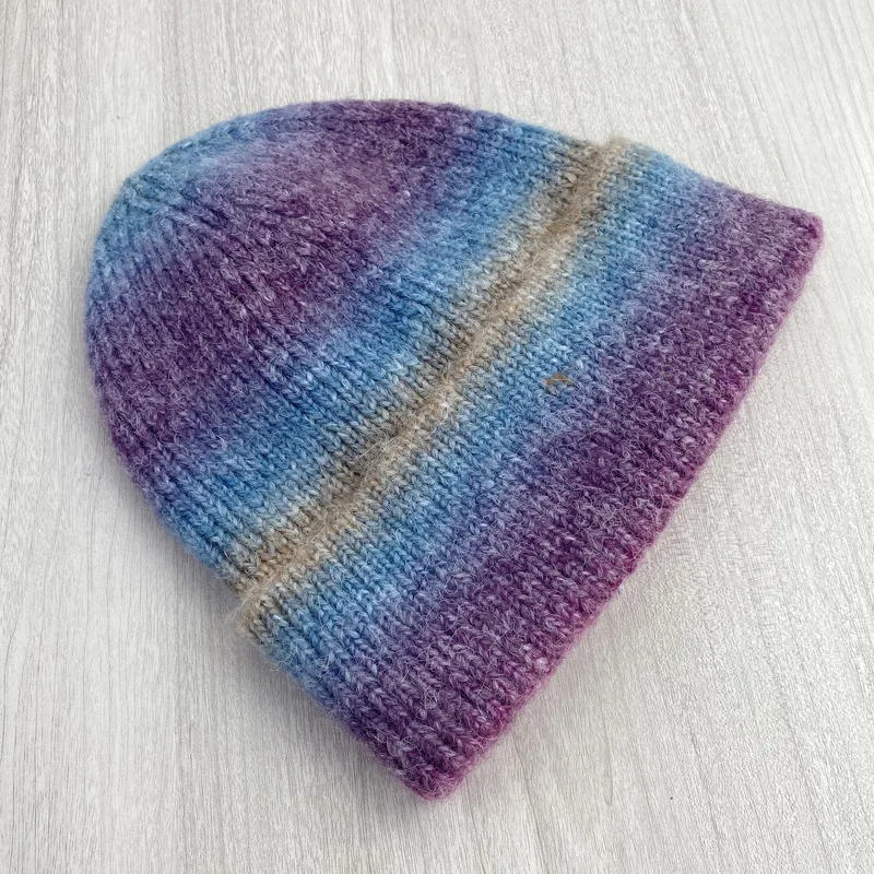 Gradient Striped Beanie Hat (7 Colours)