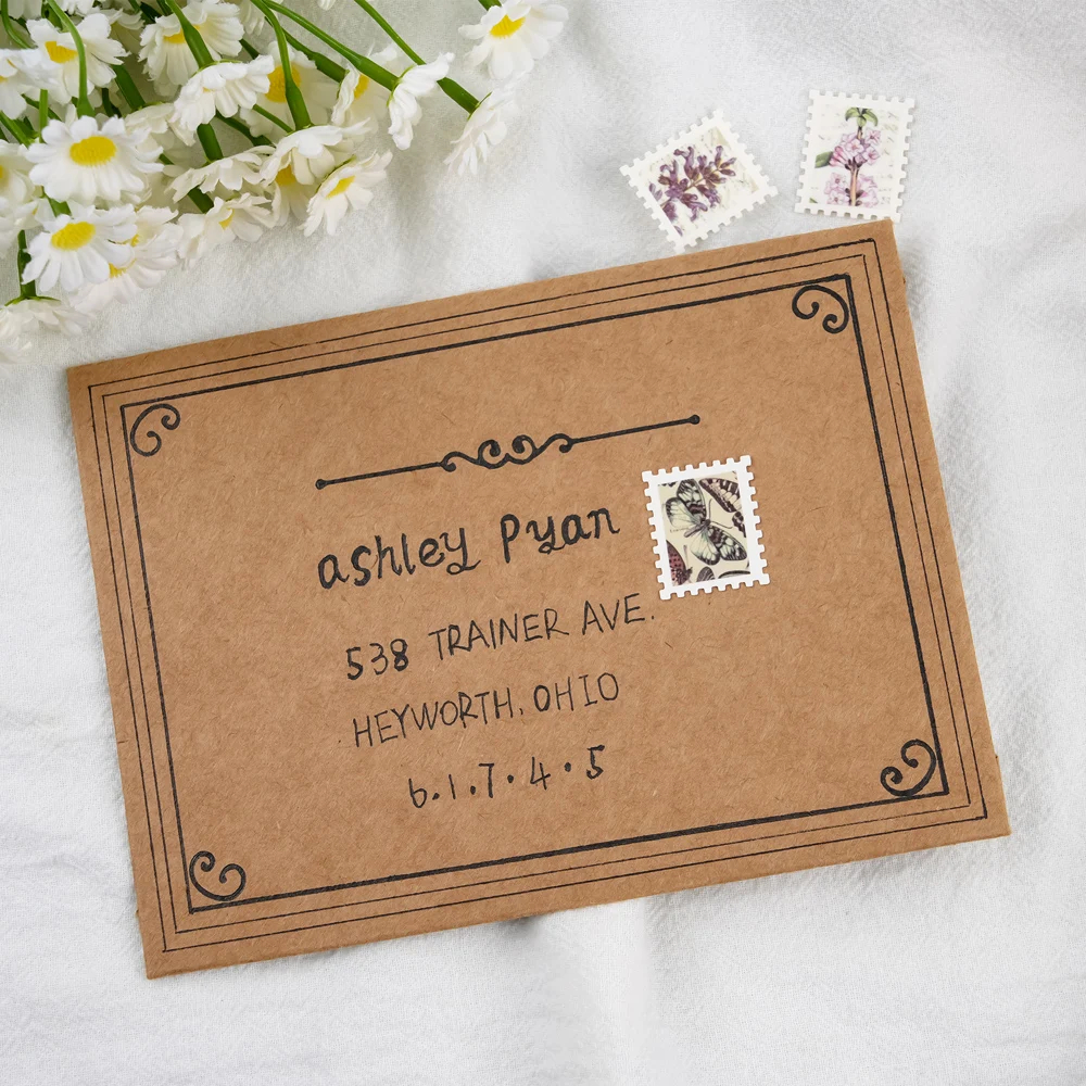 Postage Stamp Paper Cutter - Ice Cream Cake