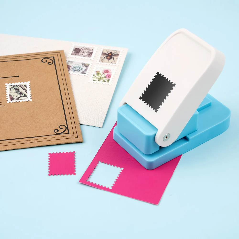Postage Stamp Paper Cutter - Ice Cream Cake