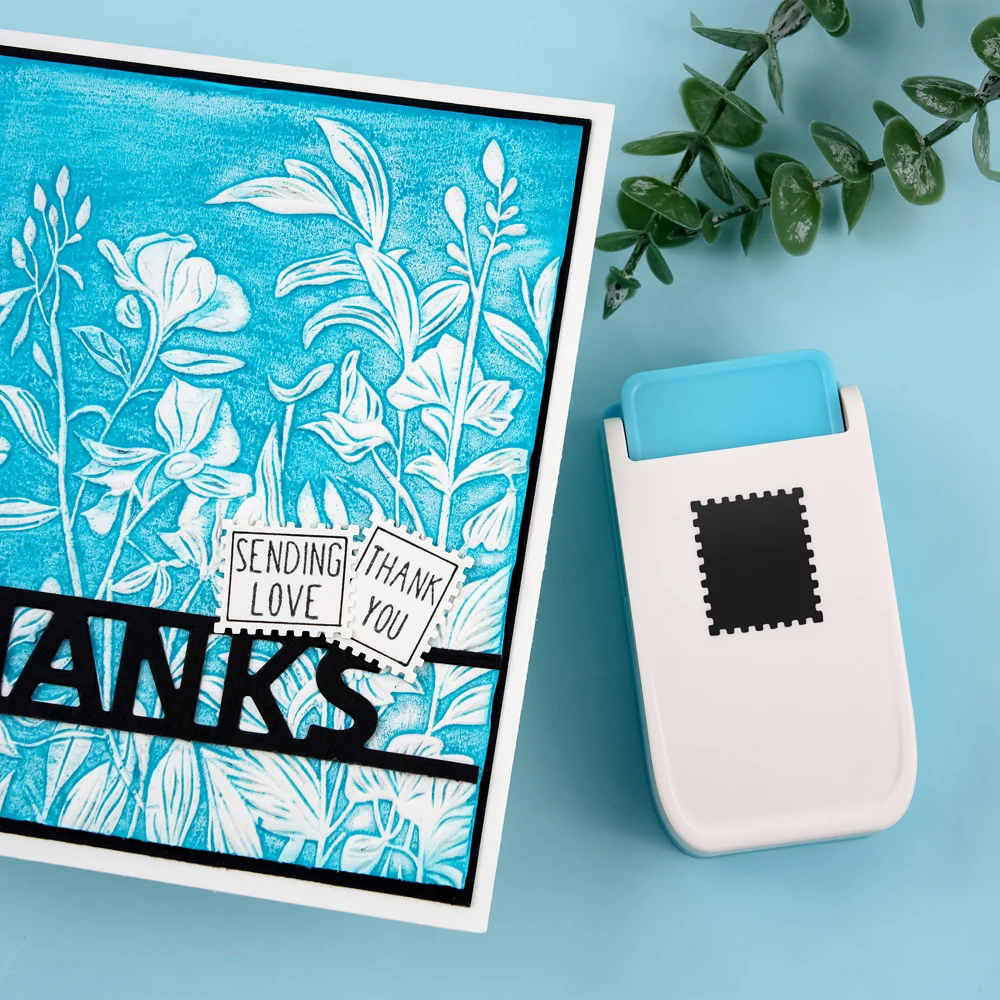 Postage Stamp Paper Cutter - Ice Cream Cake