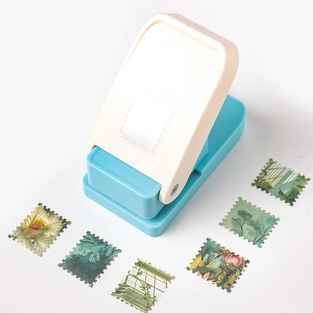 Postage Stamp Paper Cutter - Ice Cream Cake