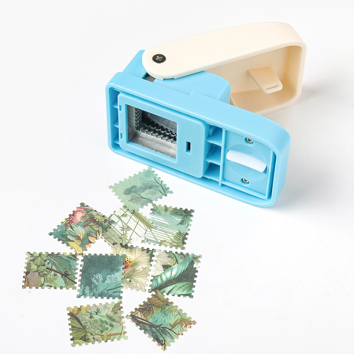 Postage Stamp Paper Cutter - Ice Cream Cake