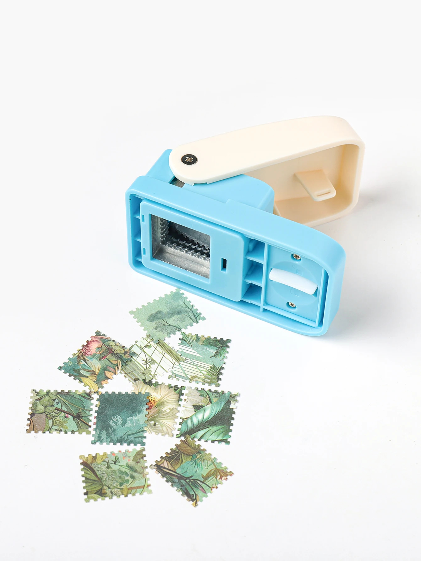 Postage Stamp Paper Cutter - Ice Cream Cake