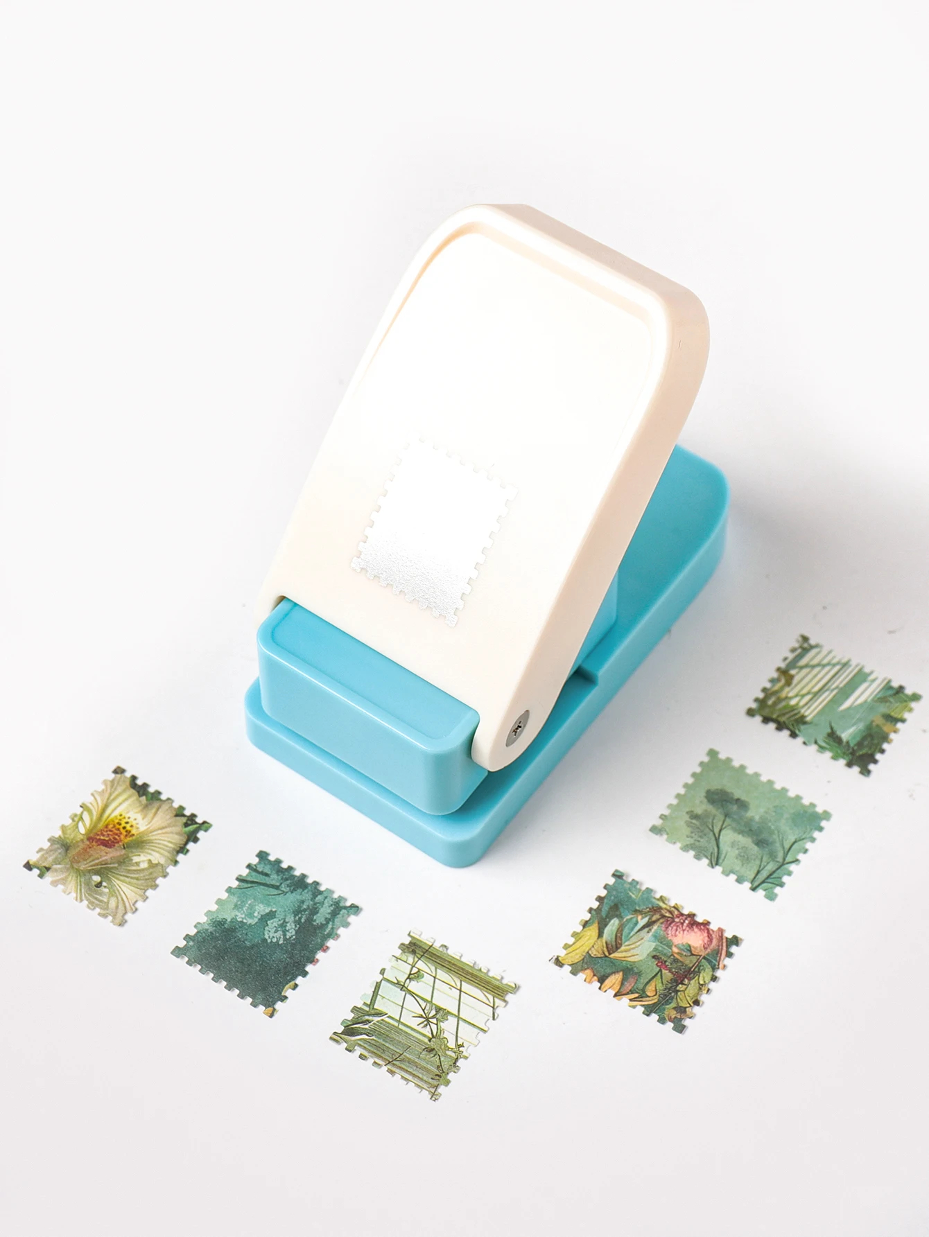 Postage Stamp Paper Cutter - Ice Cream Cake