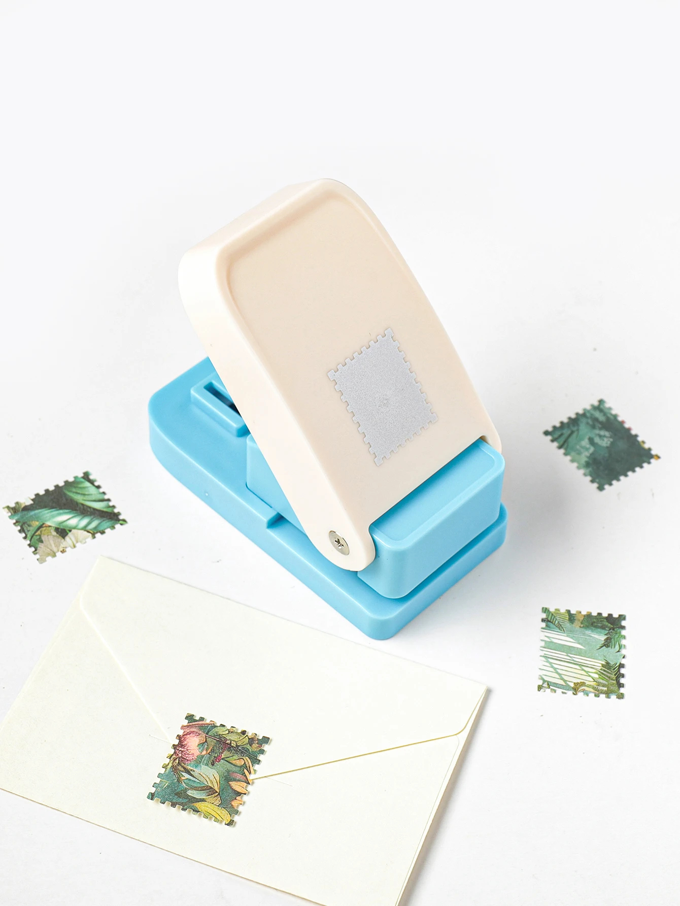 Postage Stamp Paper Cutter - Ice Cream Cake