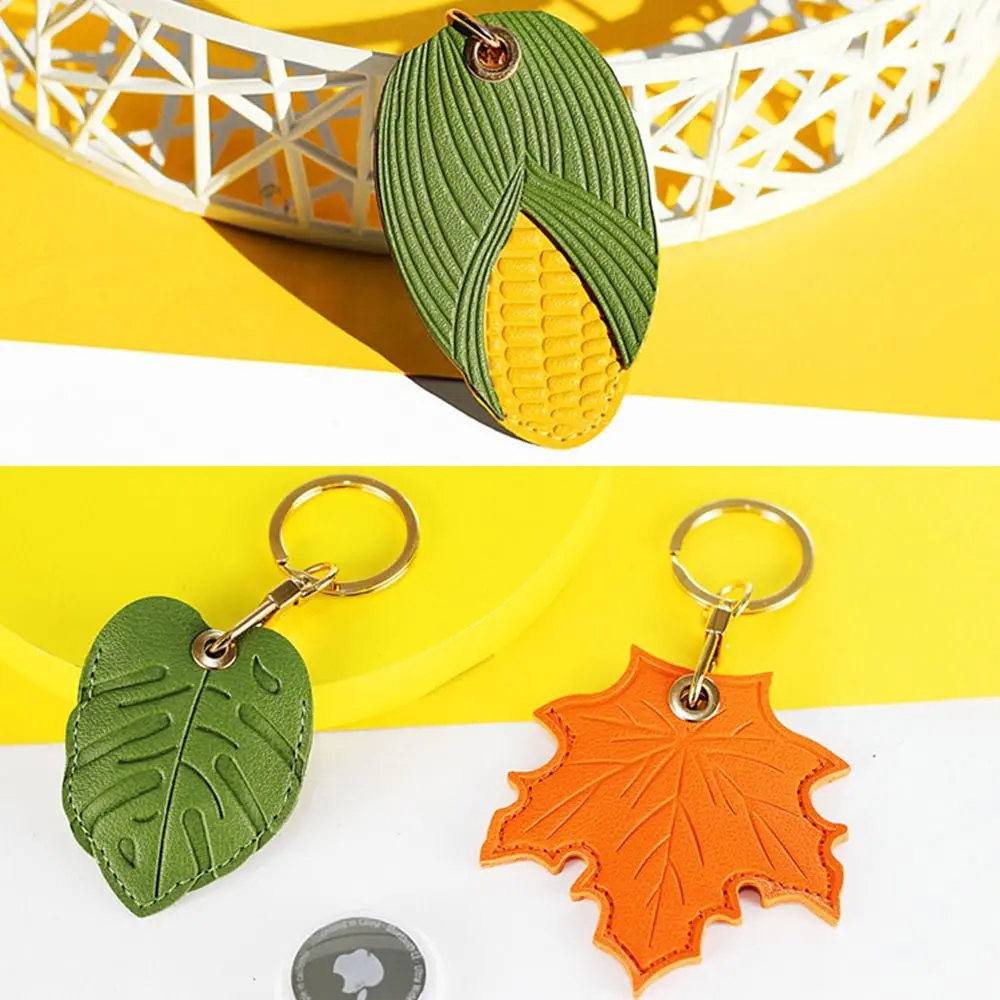Plant Life Keychain with AirTag Pouch