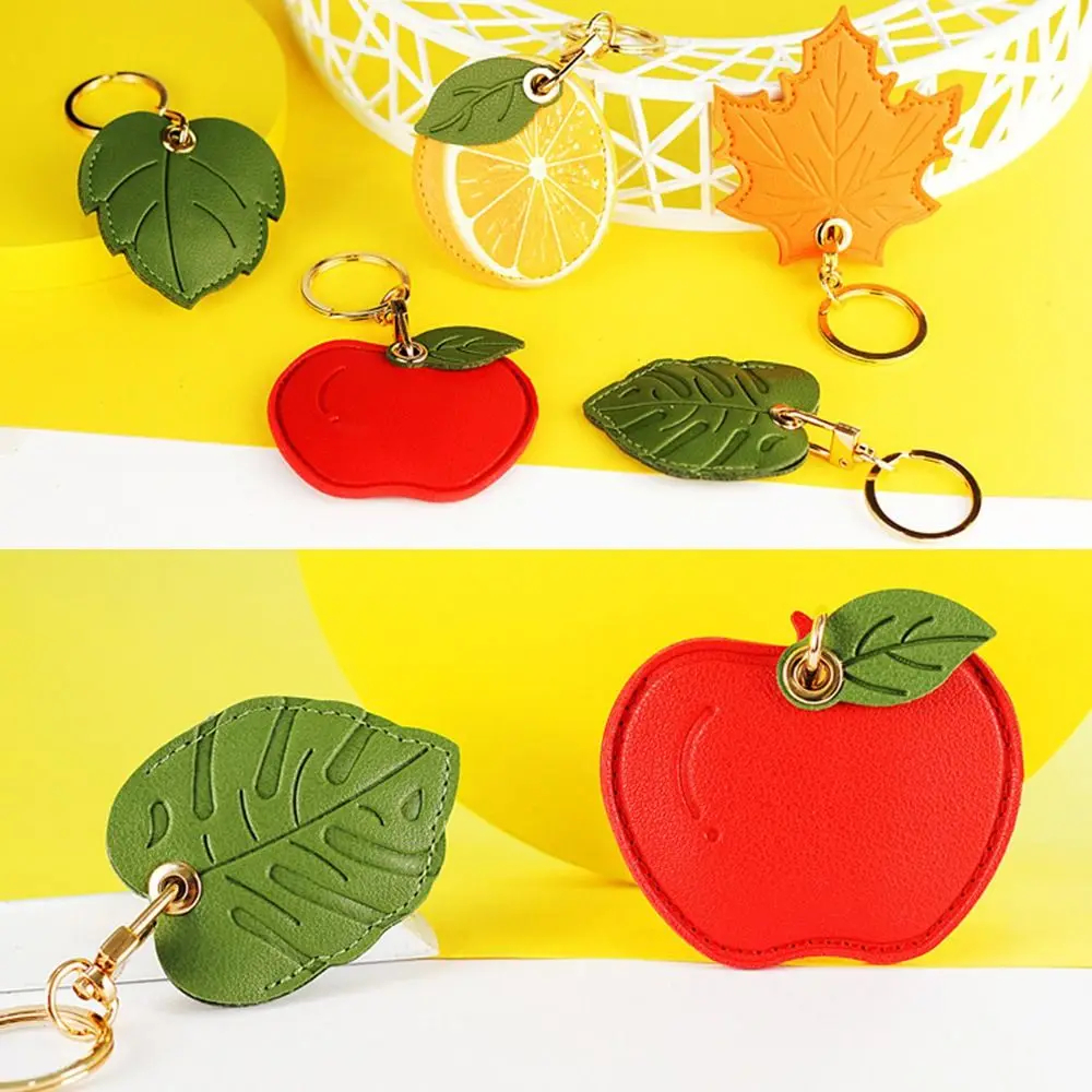 Plant Life Keychain with AirTag Pouch