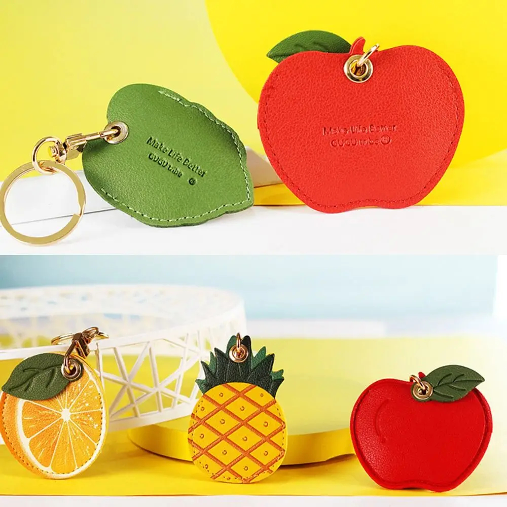Plant Life Keychain with AirTag Pouch