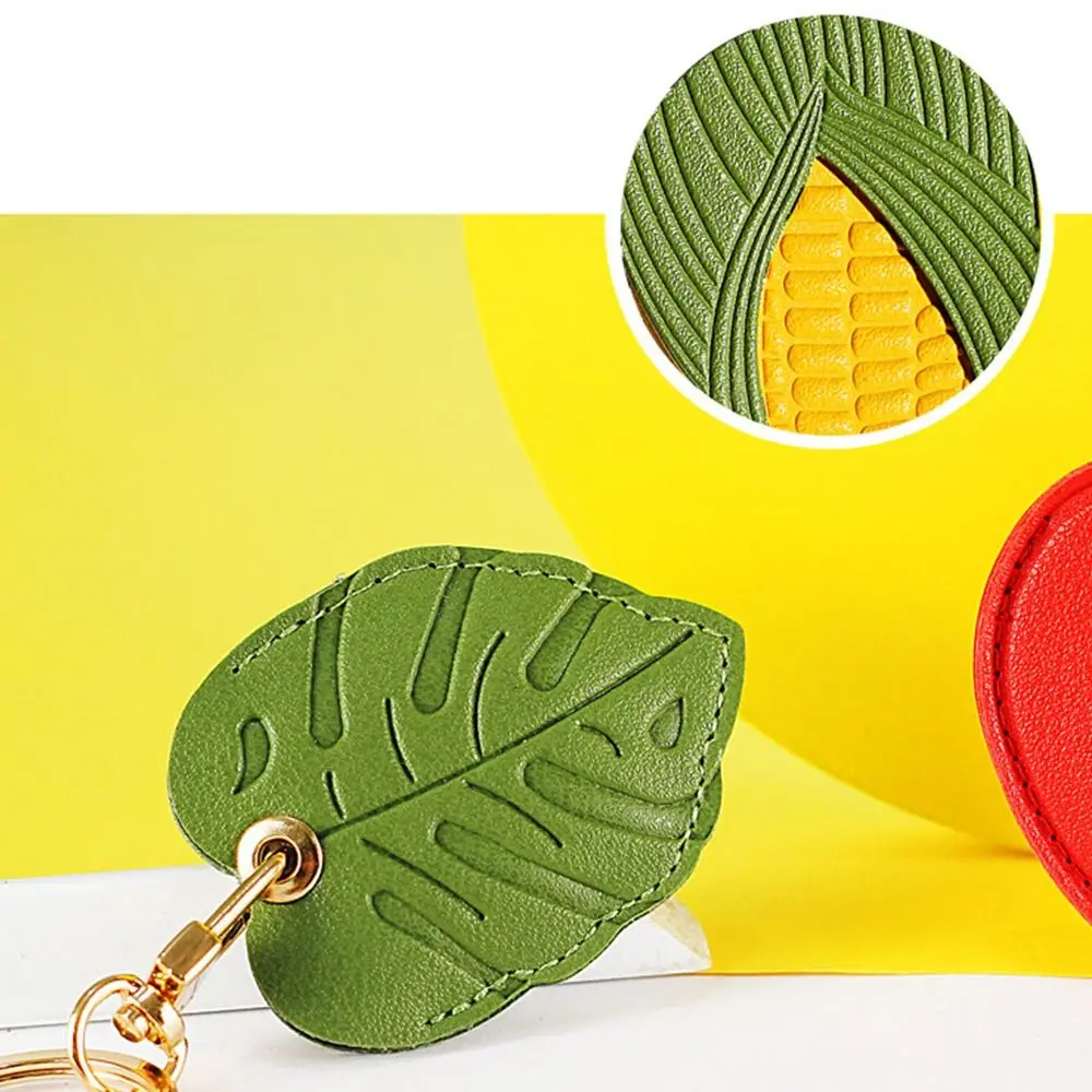 Plant Life Keychain with AirTag Pouch