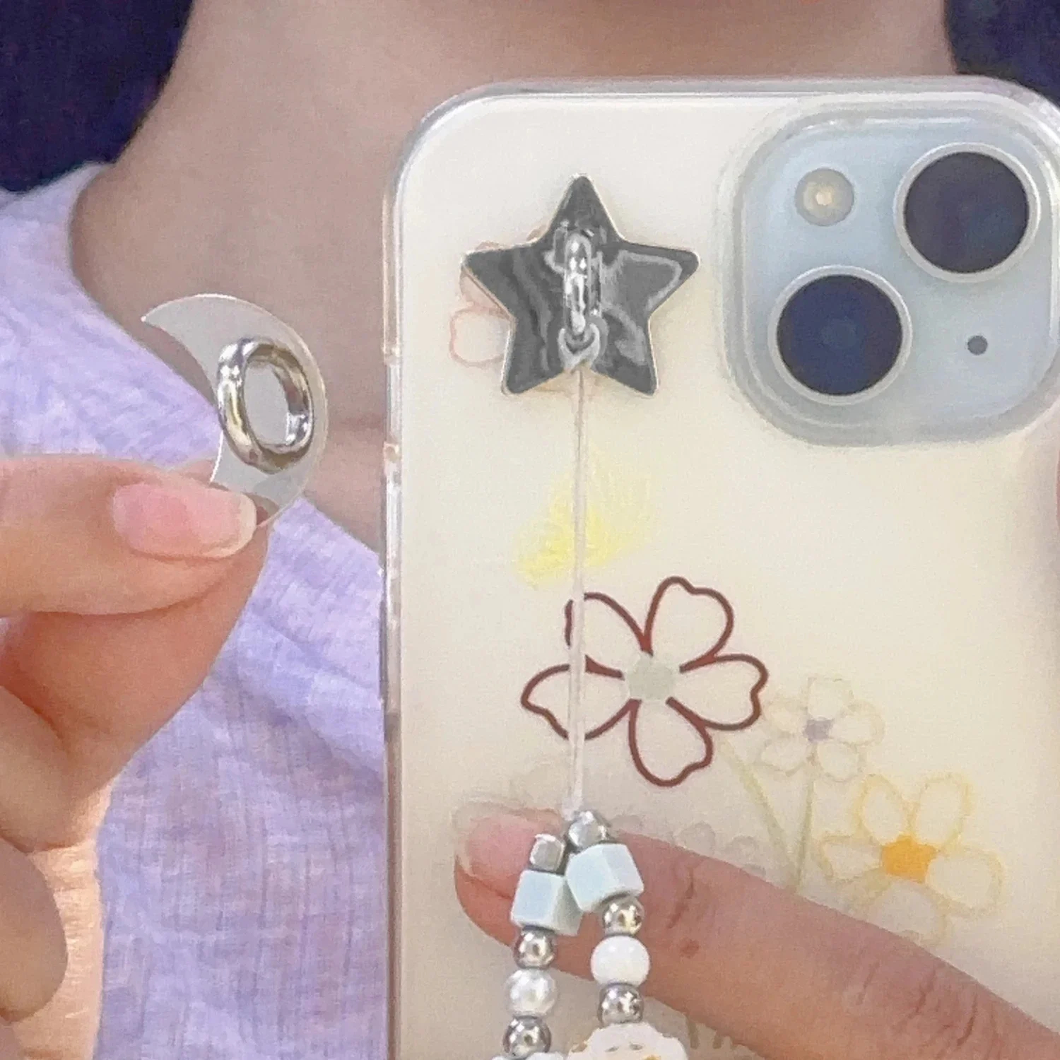 Celestial Charm Clip Loop - Ice Cream Cake
